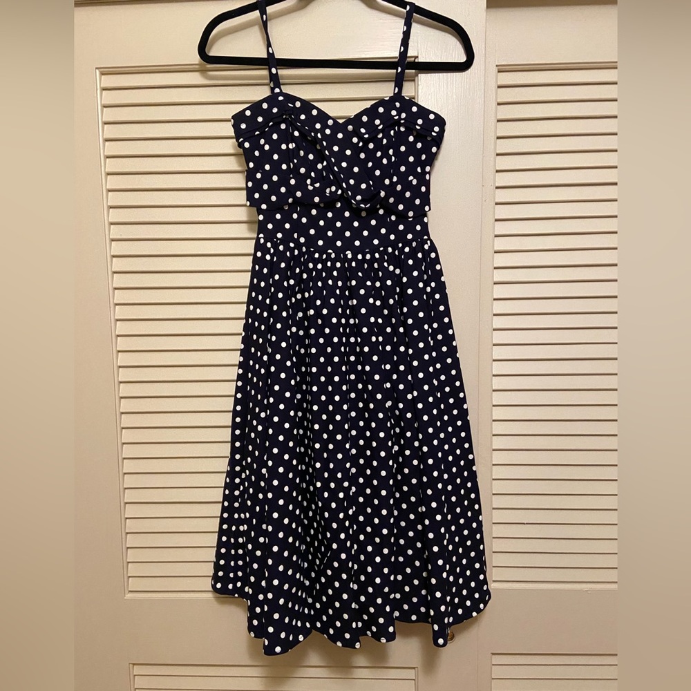 Stop Staring! Designer Polka Dot Dress